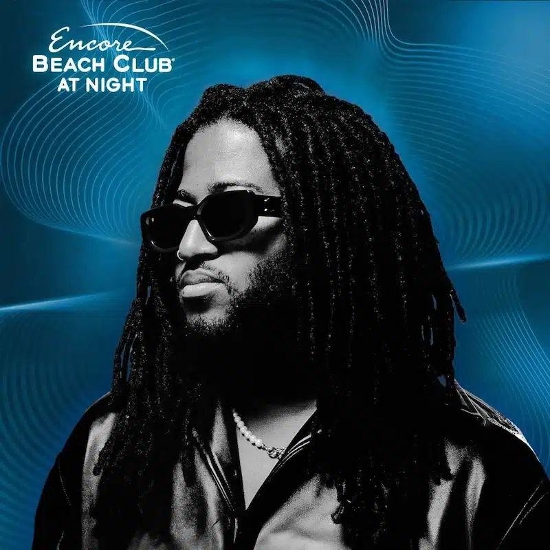 Austin Millz at Encore Beach Club at Night Las Vegas
